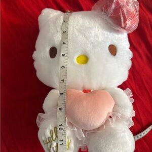 NWT Sanrio Hello Kitty Angel Plush Holding Heart Wings Valentine